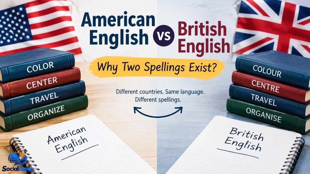 American English vs British English Why Two Spellings Exist
