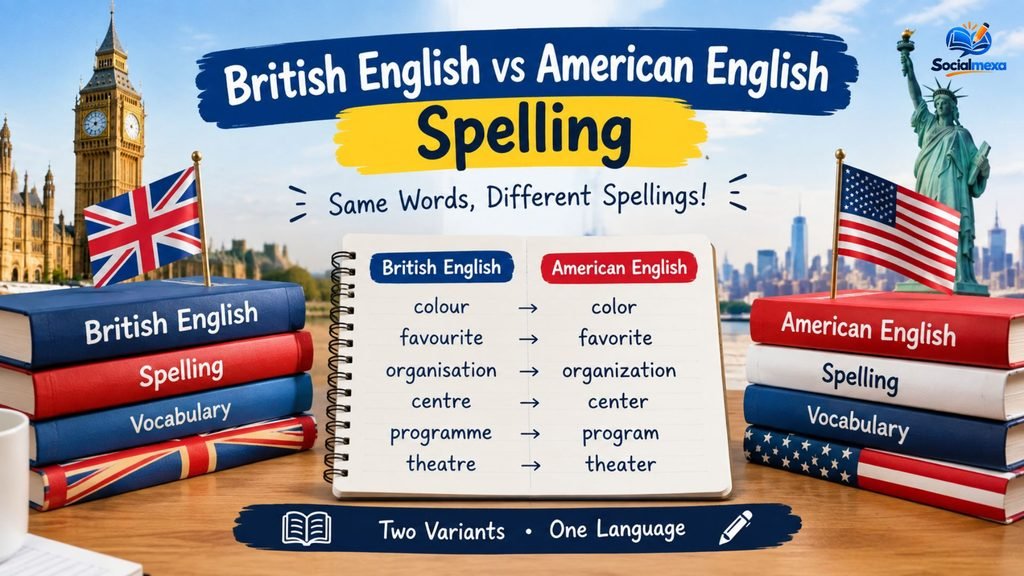 British English vs American English Spelling