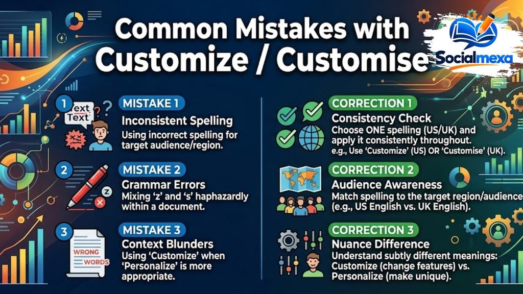 Common Mistakes with Customize Customise