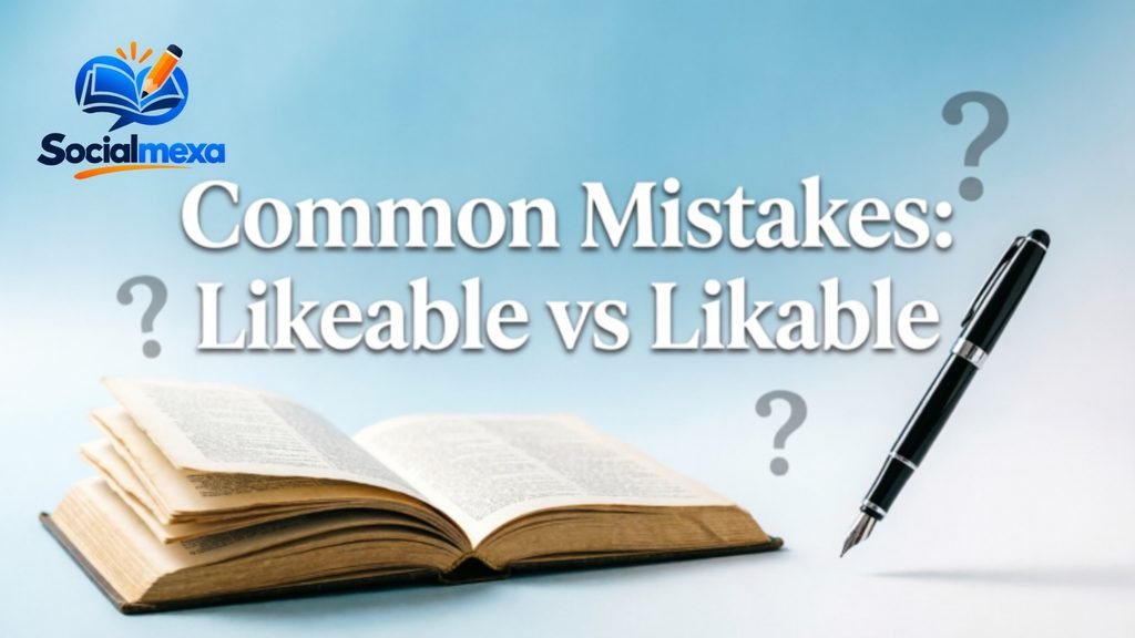 Common Mistakes with Likeable or Likable