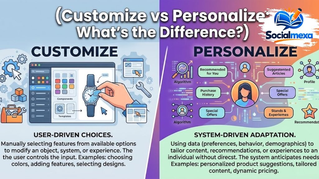 Customize vs Personalize Whats the Difference