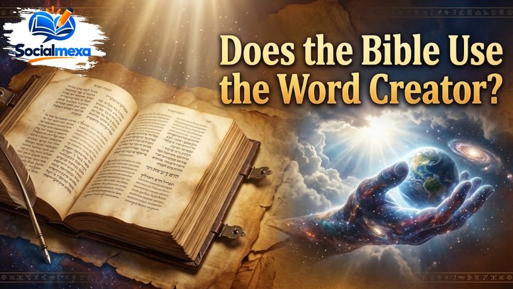 Does the Bible Use the Word Creator