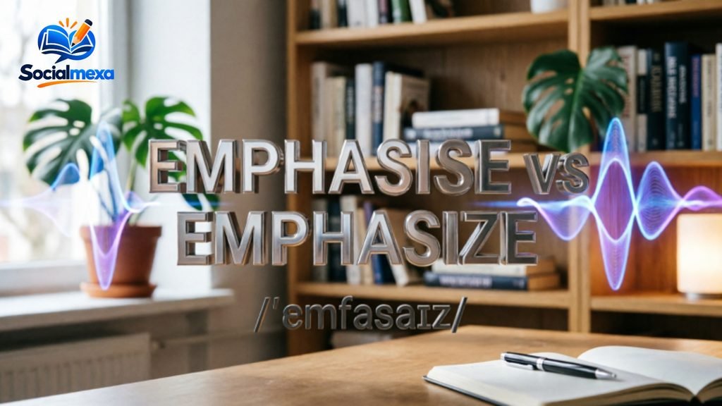 Emphasise or emphasize pronunciation