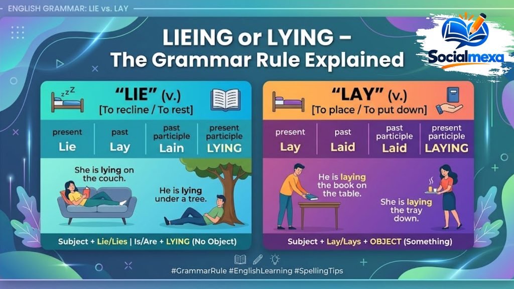 Lieing or Lying – The Grammar Rule Explained
