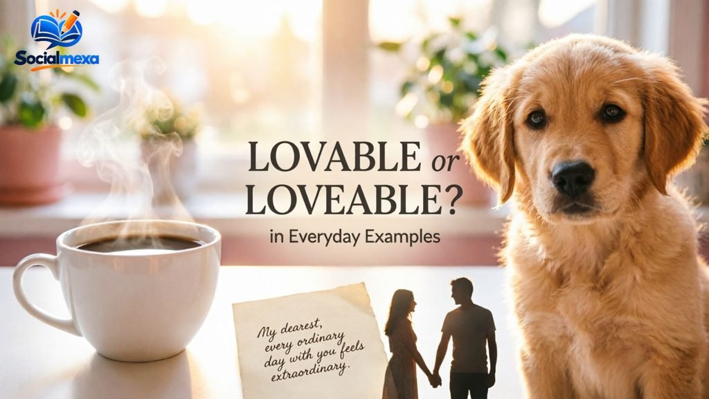 Lovable or Loveable in Everyday ExamplesLovable or Loveable in Everyday Examples