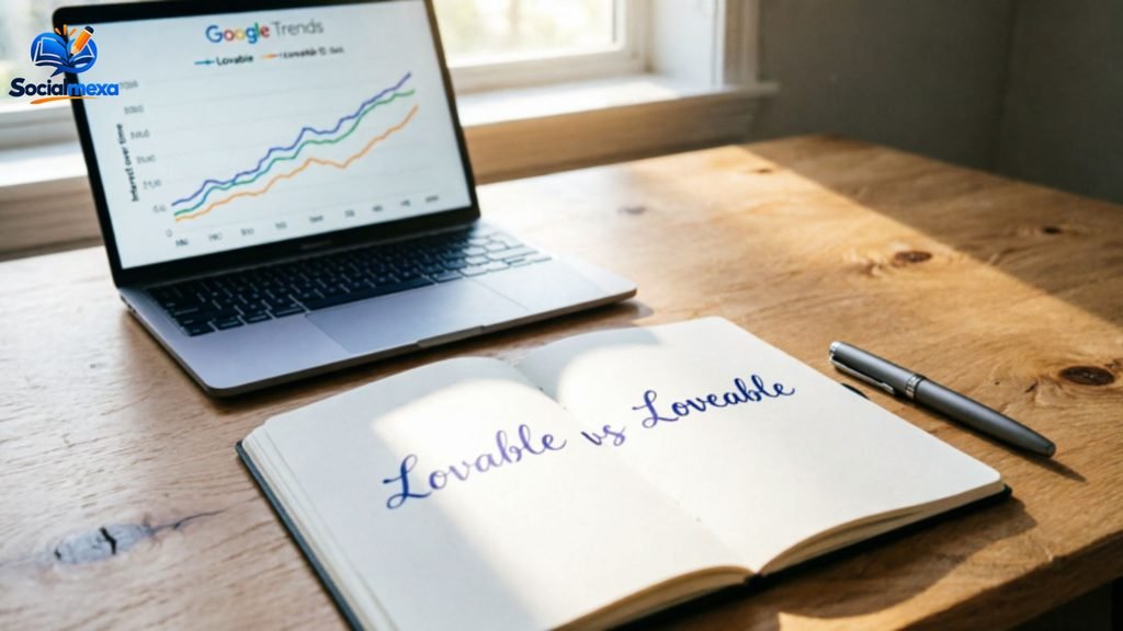 Lovable or Loveable – Google Trends & Usage Data