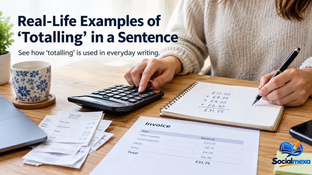 Real-Life Examples of Totalling in a Sentence
