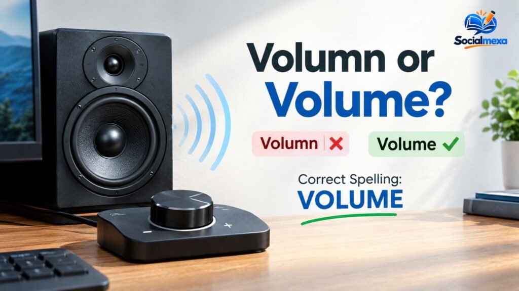 Volumn or volume sound