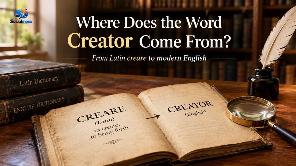 Where Does the Word Creator Come From