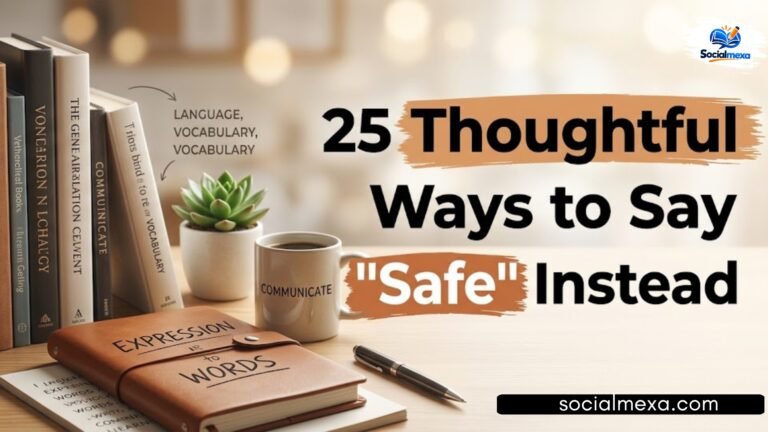 25 Thoughtful Ways to Say Be Safe Instead
