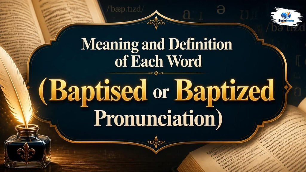 Baptised or Baptized Pronunciation