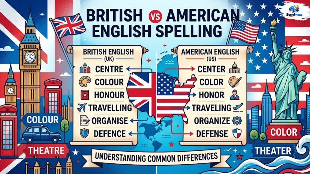 British English vs American English Spelling