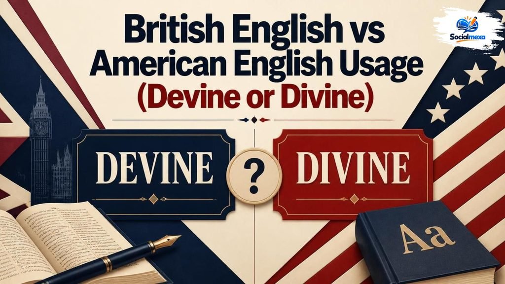British English vs American English Usage (Devine or Divine)