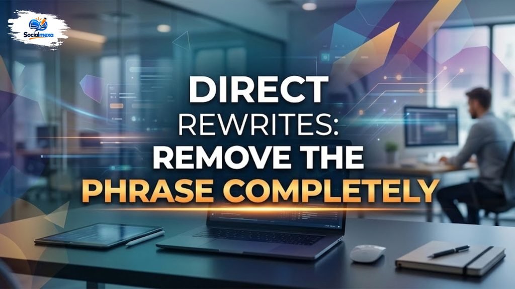 Direct Rewrites Remove the Phrase Completely