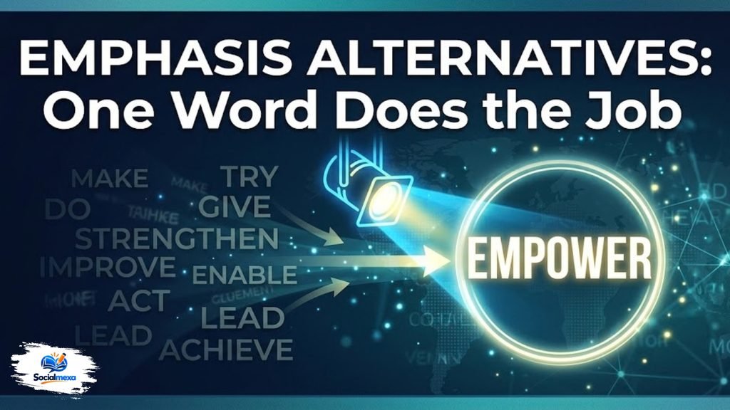 Emphasis Alternatives One Word Does the Job