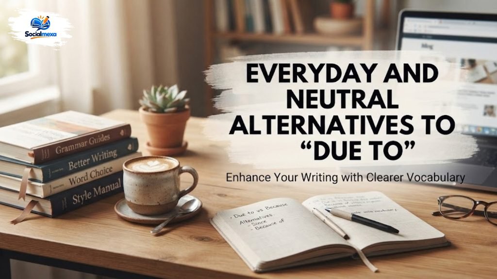 Everyday and Neutral Alternatives to Due to