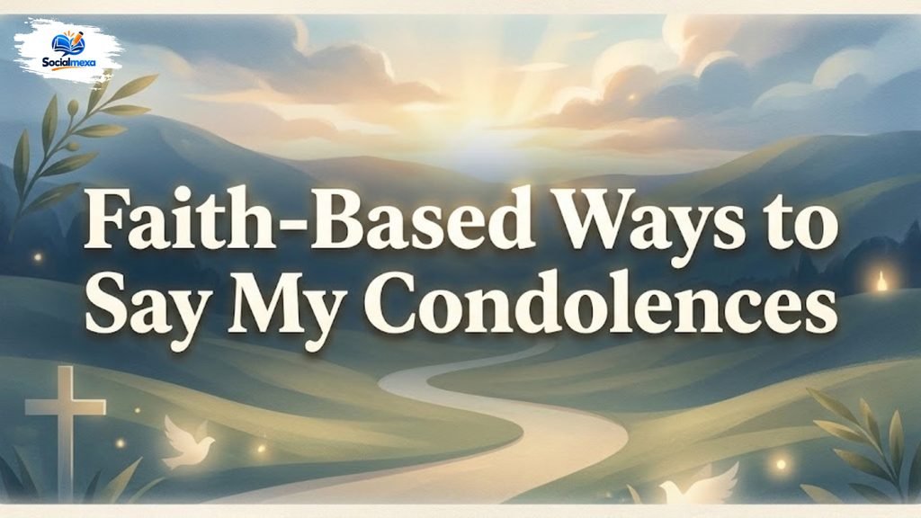 Faith-Based Ways to Say My Condolences