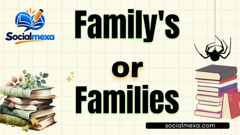 Familys or Families