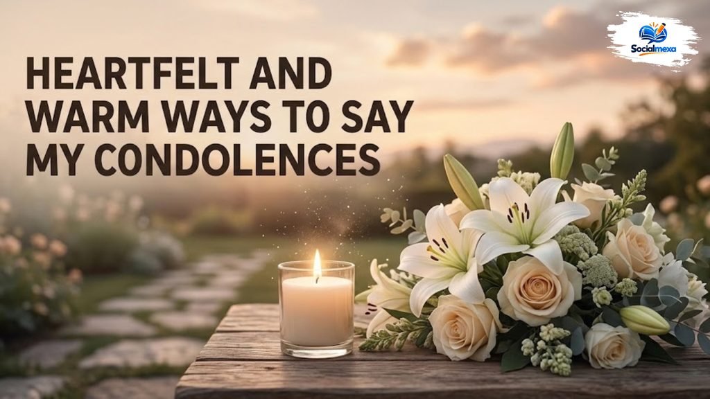 Heartfelt and Warm Ways to Say My Condolences