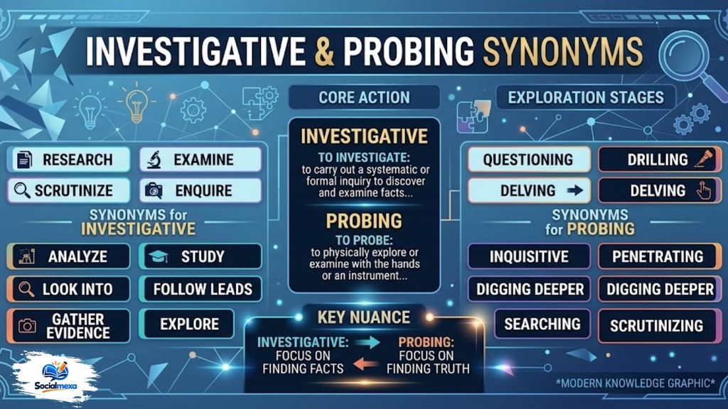 Investigative and Probing Synonyms