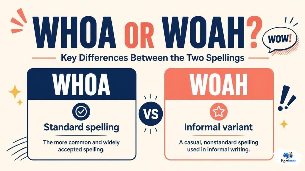 Key Differences Between Whoa or Woah