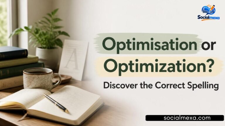 Optimisation or Optimization Discover the Correct Spelling