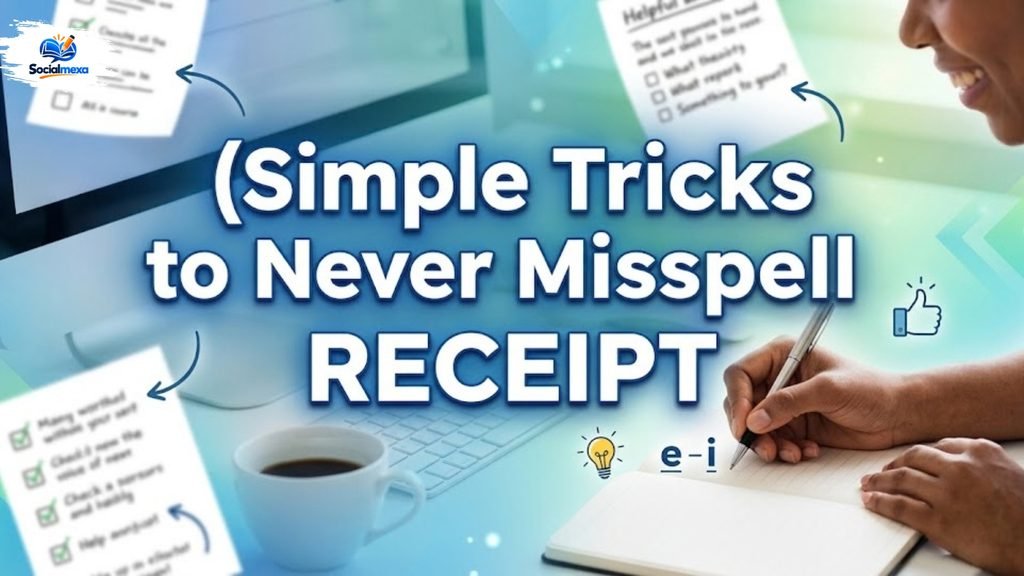 Simple Tricks to Never Misspell Receipt Again