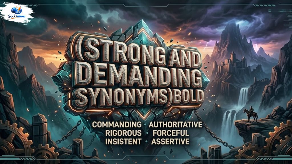 Strong and Demanding Synonyms
