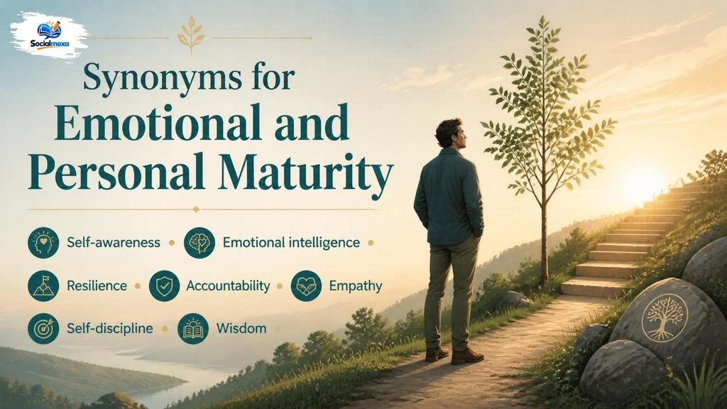 Synonyms for Emotional and Personal Maturity