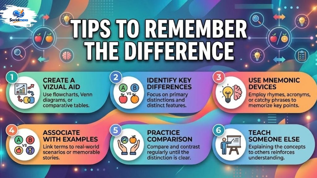 Tips to Remember the Difference
